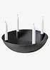 Candelabro a forma di ciotola con 4 portacandela, bonprix
