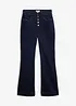 Jeans flared con vita comoda, vita alta, bonprix