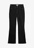 Jeans bootcut, vita alta, bonprix