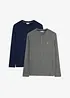 Maglia a maniche lunghe (pacco da 2), bonprix
