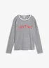 Maglia a maniche lunghe in puro cotone biologico, bonprix