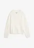 Maglione con motivo traforato, bonprix