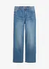 Jeans straight loose fit, vita alta, bonprix
