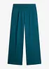 Pantaloni a palazzo in misto viscosa fluido, bonprix