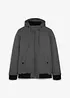 Giacca trapuntata invernale stile bomber con cappuccio, bonprix