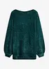 Maglione lungo in ciniglia, bonprix