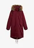 Parka lungo imbottito, bonprix