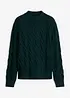 Maglione oversize in misto viscosa morbido, bonprix