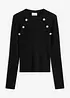 Maglione in filato fine misto viscosa, bonprix