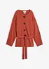 Cardigan in fine misto viscosa, bonprix