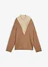 Maglione a collo alto in morbido misto viscosa, bonprix