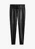 Leggings in similpelle rivestiti, bonprix