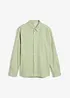 Camicia a maniche lunghe in misto lino fresco, modern fit, bonprix