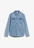 Camicia a maniche lunghe in puro cotone biologico, bonprix