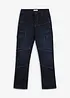 Jeans cargo termici regular fit con vita regolabile, straight, bonprix