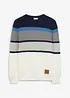 Maglione in  filato grosso di puro cotone, bonprix
