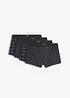 Boxer aderenti con morbido cotone (pacco da 4), bonprix