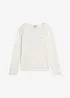 Maglia a maniche lunghe in puro cotone biologico, bonprix