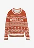 Maglione in misto cotone, bonprix