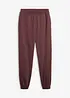 Pantaloni in felpa di puro cotone, bonprix
