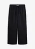 Pantaloni in misto viscosa effetto lana, bonprix