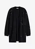 Cardigan lungo con paillettes, bonprix