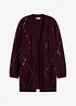 Cardigan lungo con paillettes, bonprix