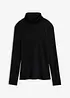 Maglia a collo alto in puro cotone, bonprix