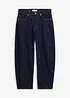 Jeans barrel, vita alta, bonprix