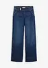 Jeans wide leg, vita alta, bonprix
