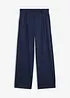 Pantaloni con pinces in punto di Roma comodo, bonprix