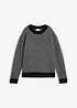 Maglione in filato grosso con motivo jacquard, bonprix