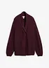 Cardigan in filato grosso con colletto a risvolto, bonprix