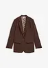 Blazer lungo in misto viscosa fluente, bonprix