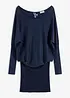 Abito fluente in maglia misto viscosa, bonprix
