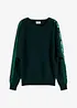 Maglione in filato fine con paillettes, bonprix