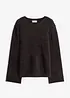 Maglione morbido con maniche ampie, bonprix