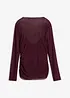 Maglia a maniche lunghe in mesh delicato, bonprix