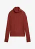 Maglione a collo alto in morbido misto lana, bonprix