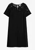 Miniabito con inserto in pizzo, bonprix