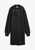 Abito in maglia con paillettes, bonprix
