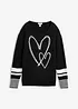 Maglione jacquard, bonprix