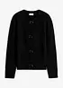 Cardigan in maglia fine con fiocchetti, bonprix
