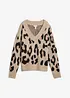 Maglione con motivo jacquard, bonprix