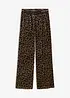 Pantaloni a palazzo in velluto morbido, bonprix