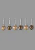 Palline di Natale LED (pacco da 6), bonprix