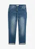 Jeans boyfriend elasticizzati, vita bassa, bonprix