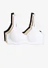 Reggiseno t-shirt minimizer con spalline imbottite (pacco da 3), bonprix