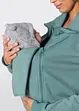 Felpa prémaman con zip e inserto babywearing 3 in 1, bonprix