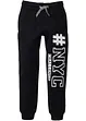 Pantaloni in felpa con stampa, bonprix